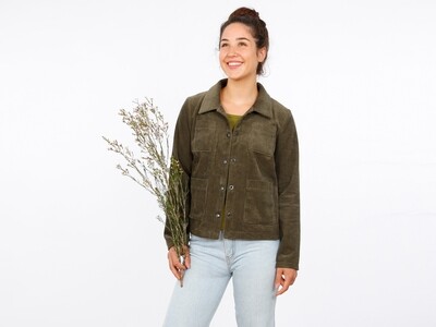 Papierschnittmuster, Frau Dita, kurze Jacke, Gr. XS-XXL, Studio Schnittreif