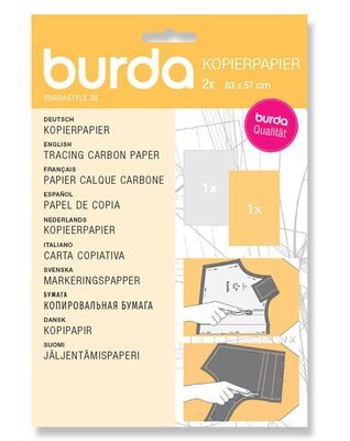 Kopierpapier weiß/gelb - burda style