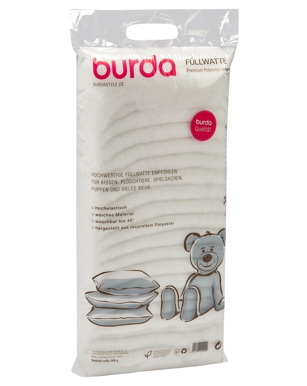 Füllwatte, 500g - burda style