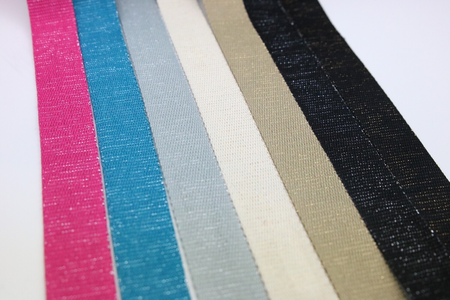 Gurtband &quot;Glitzer&quot;, 30mm, 7 Farben