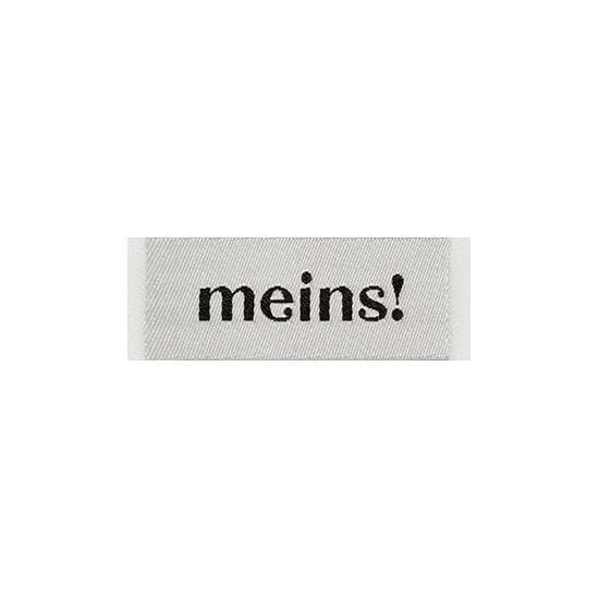 Webetikett &quot;Meins&quot;, 6 Farben