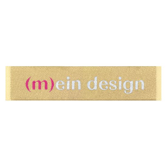 Webetikett &quot;(m)ein Design&quot;, 2 Farben
