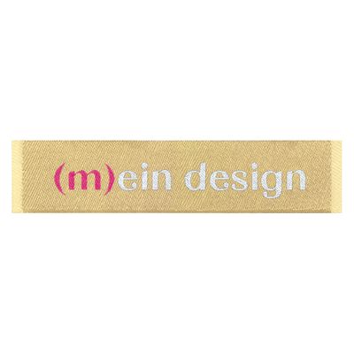 Webetikett &quot;(m)ein Design&quot;, 2 Farben