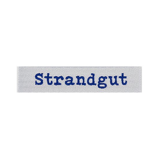 Webetikett &quot;Strandgut&quot;, 2 Farben