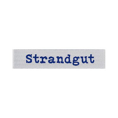 Webetikett &quot;Strandgut&quot;, 2 Farben