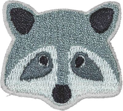 Applikation &quot;Waschbär&quot;, braun