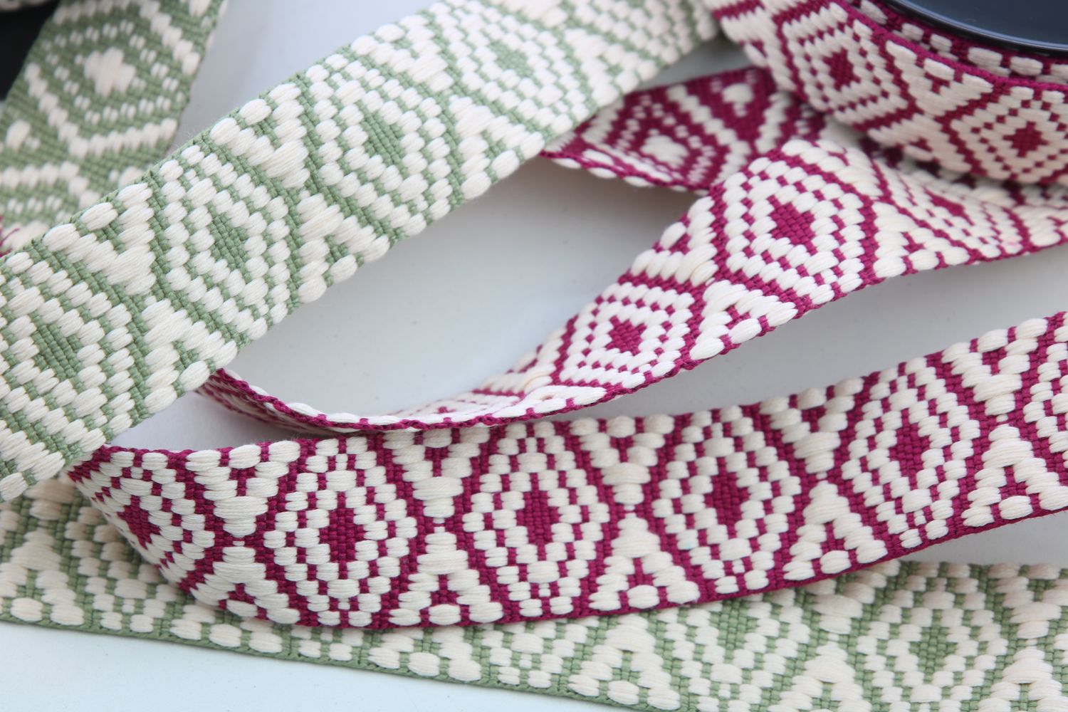 Gurtband &quot;Boho&quot;, 38mm, 2 Farben