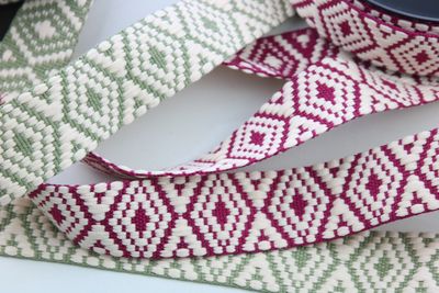 Gurtband &quot;Boho&quot;, 38mm, 2 Farben