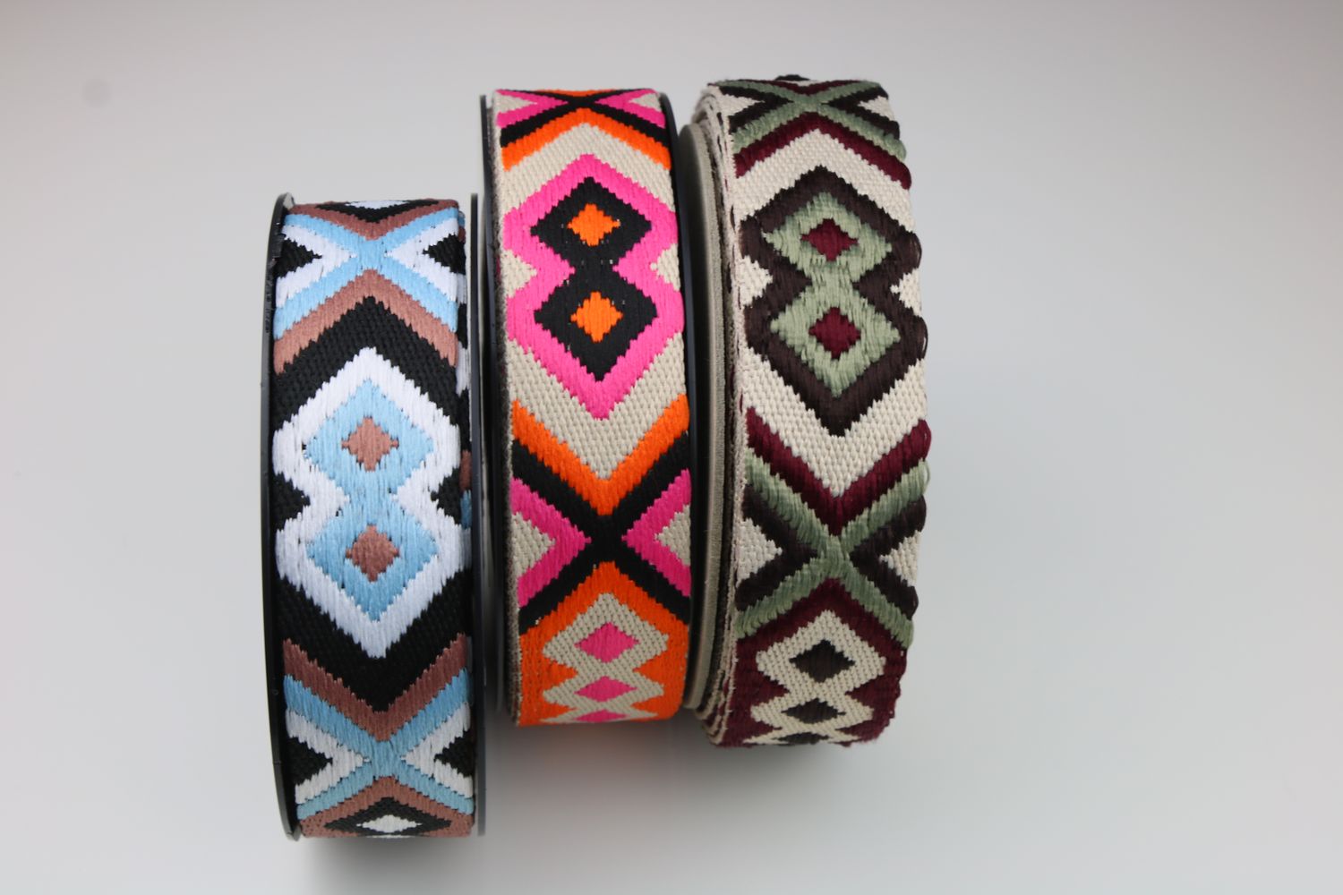 Gurtband &quot;Ethno&quot;, 38mm, 3 Farben