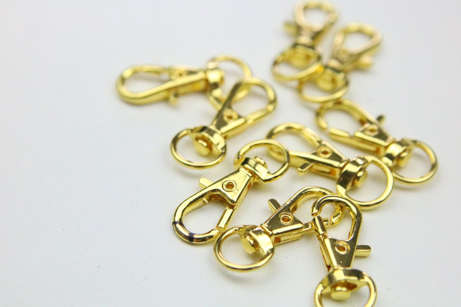 Karabinerhaken, 10mm, 3 Farben