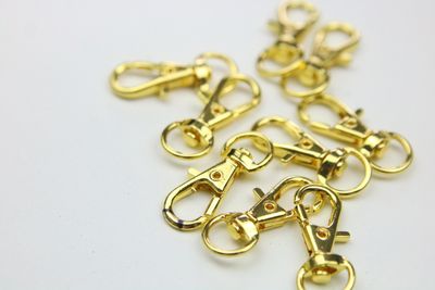 Karabinerhaken, 10mm, 3 Farben