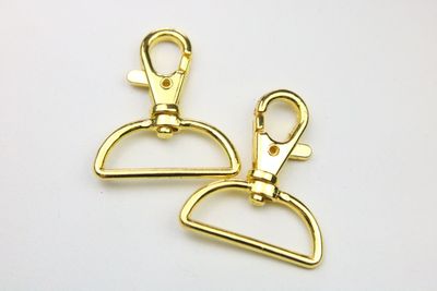 Karabinerhaken, 32mm, 2 Farben
