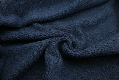 Teddy-Fleece, dunkelblau