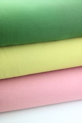 Rib Jersey, uni, 3 Farben