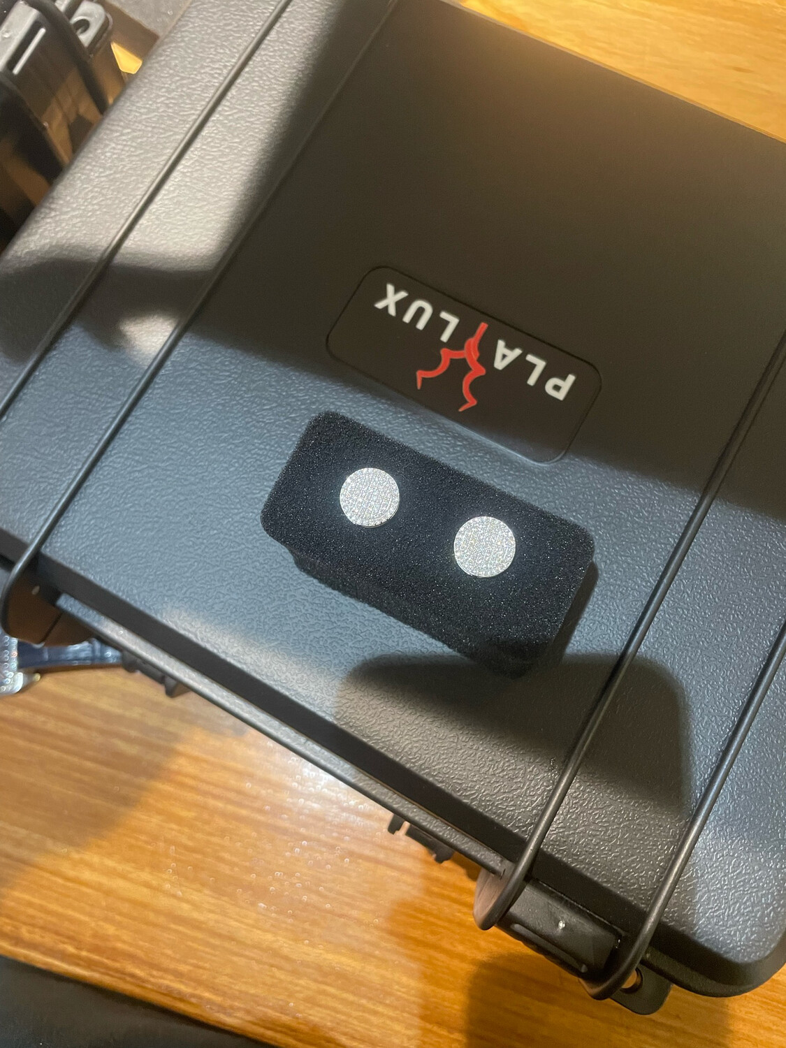 Big Round white gold 💎Moissanite iced out studs.