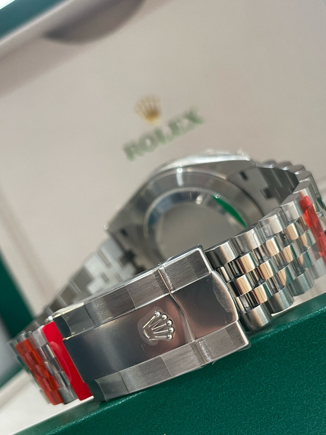 Rolex DATEJUST 41 Superclone With Wimbledon Dial