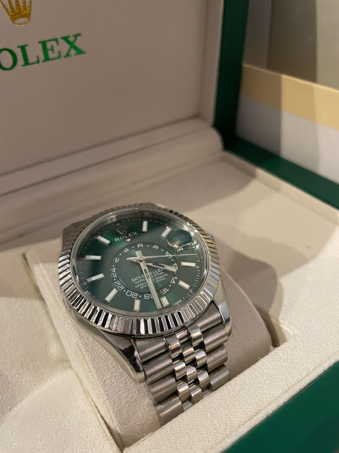 SKY Green dial Super Clone