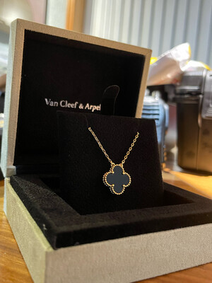 Van Cleef &amp; Arpels Necklace With Black Motif