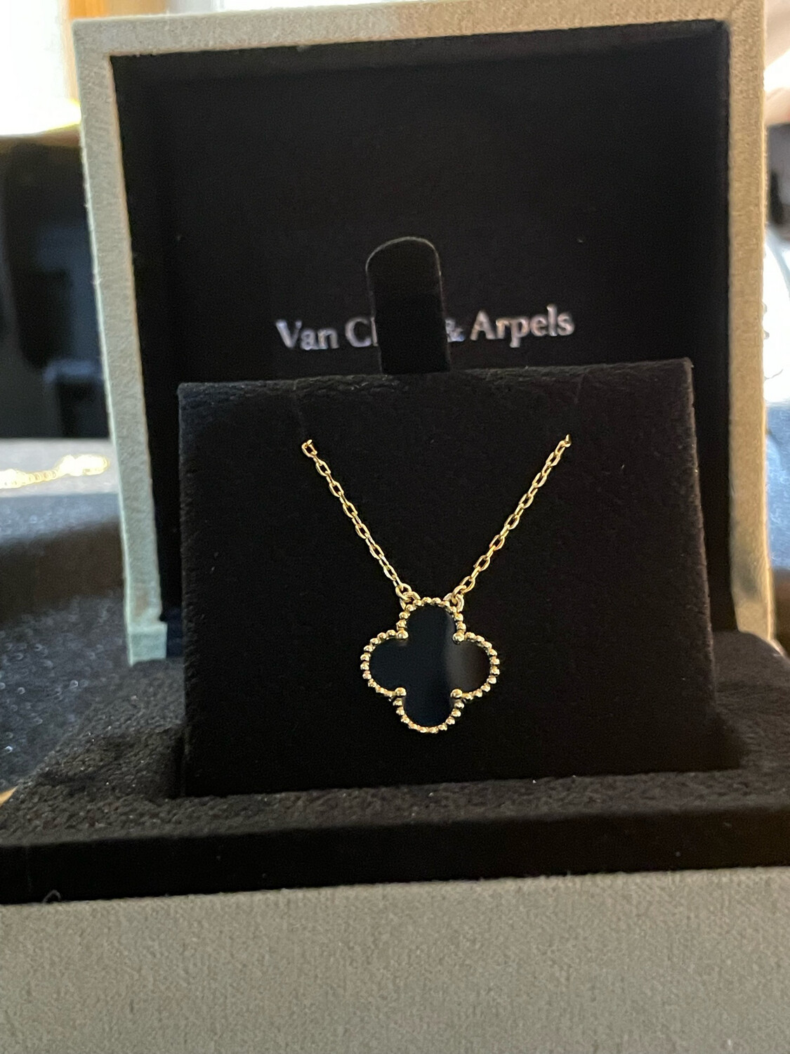 Van Cleef &amp; Arpels Necklace With Black Motif