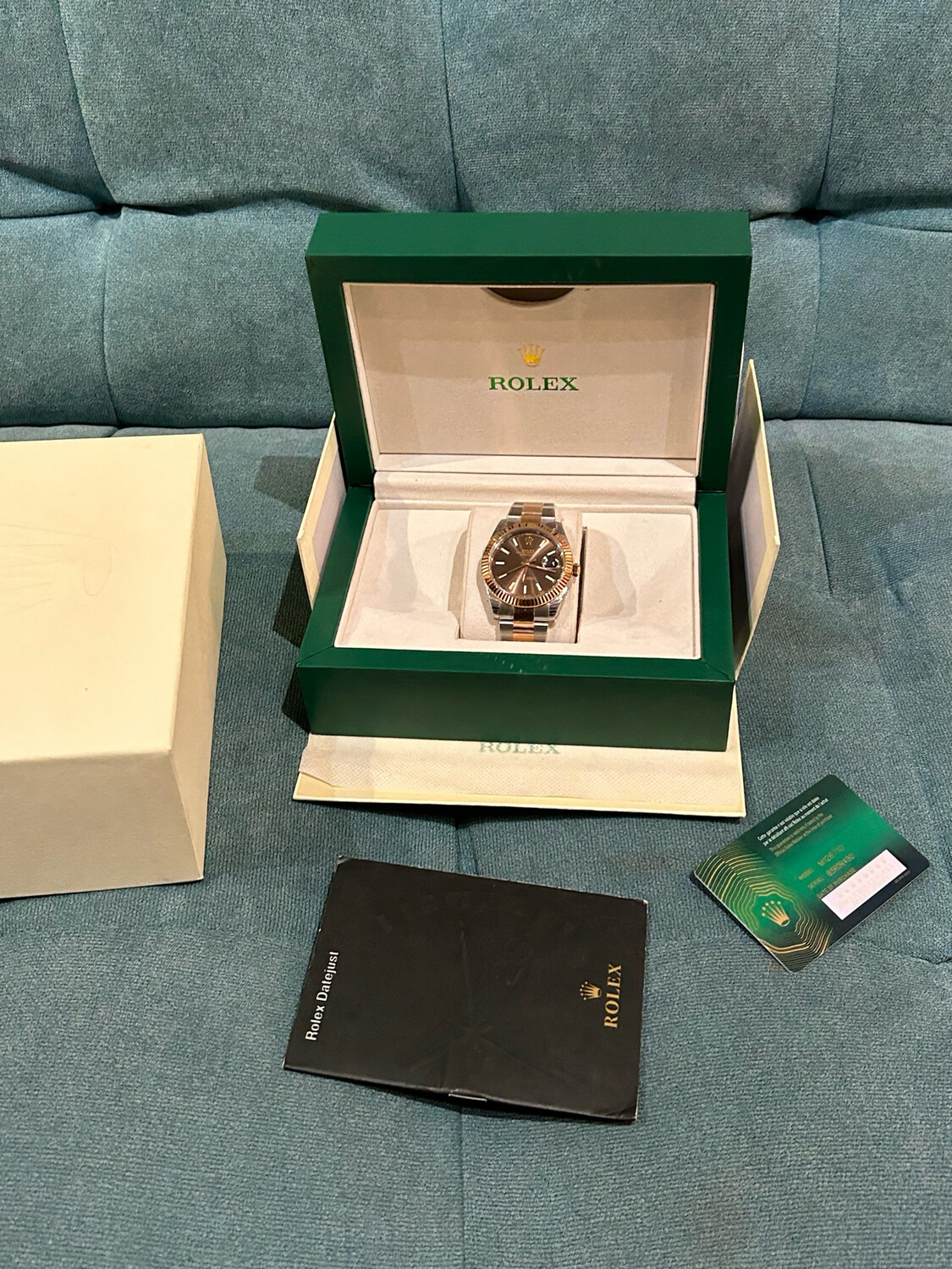 Rolex DateJust 41 126331 Chocolate Dial Oyster Bracelet (super Clone)