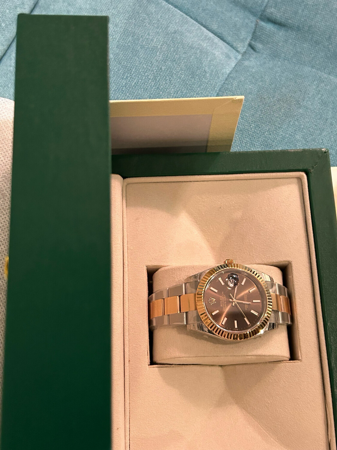 Rolex DateJust 41 126331 Chocolate Dial Oyster Bracelet (super Clone)