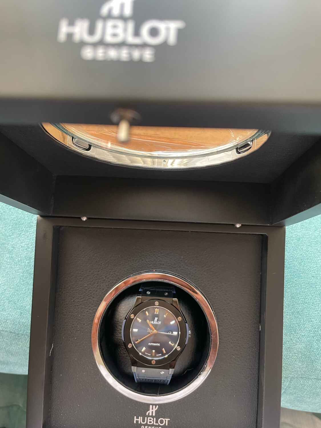 SC HB Classic Fusion Tit Blue Dial ref. 565.
