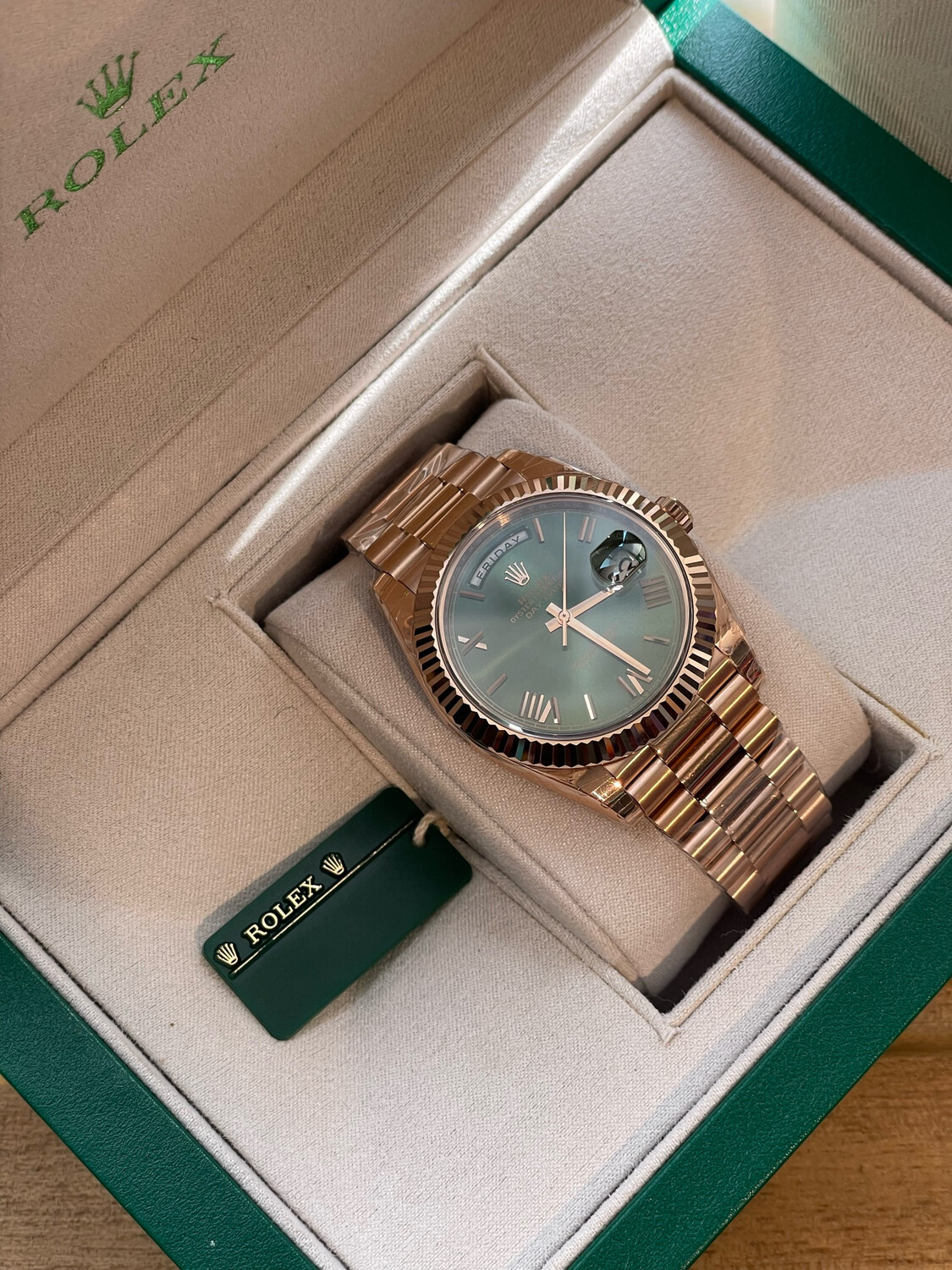 Superclone DD 40mm | Olive green Dial | SC