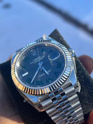 Rolex DATEJUST 41 Superclone With Wimbledon Dial