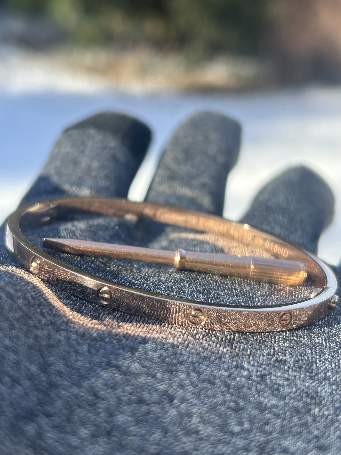 Cartier Superclone Promise Bangle