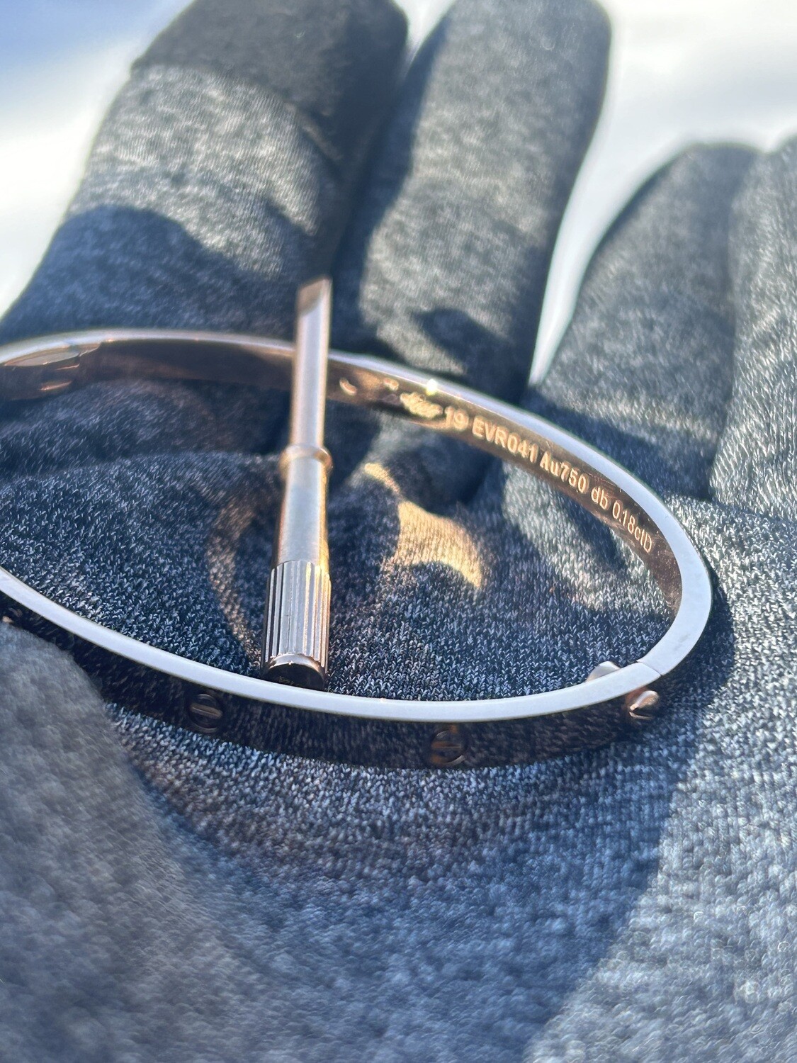 Cartier Superclone Promise Bangle
