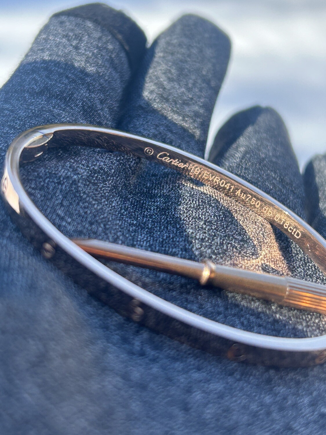 Cartier Superclone Promise Bangle