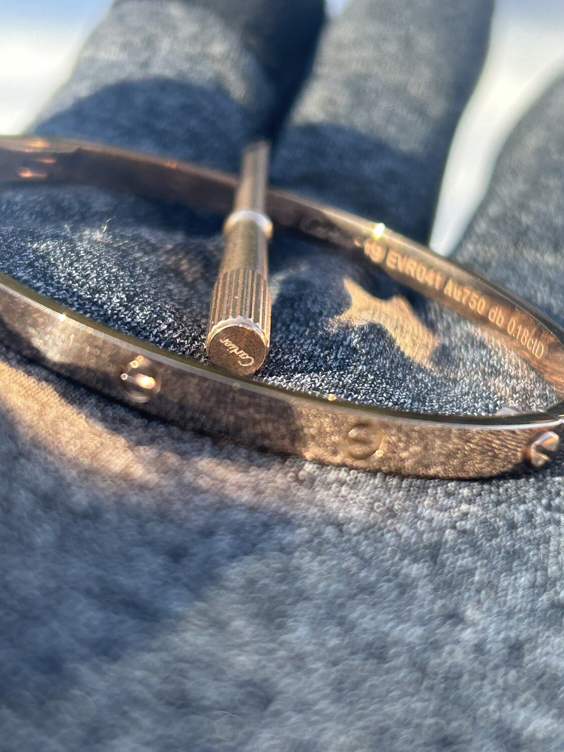 Cartier Superclone Promise Bangle