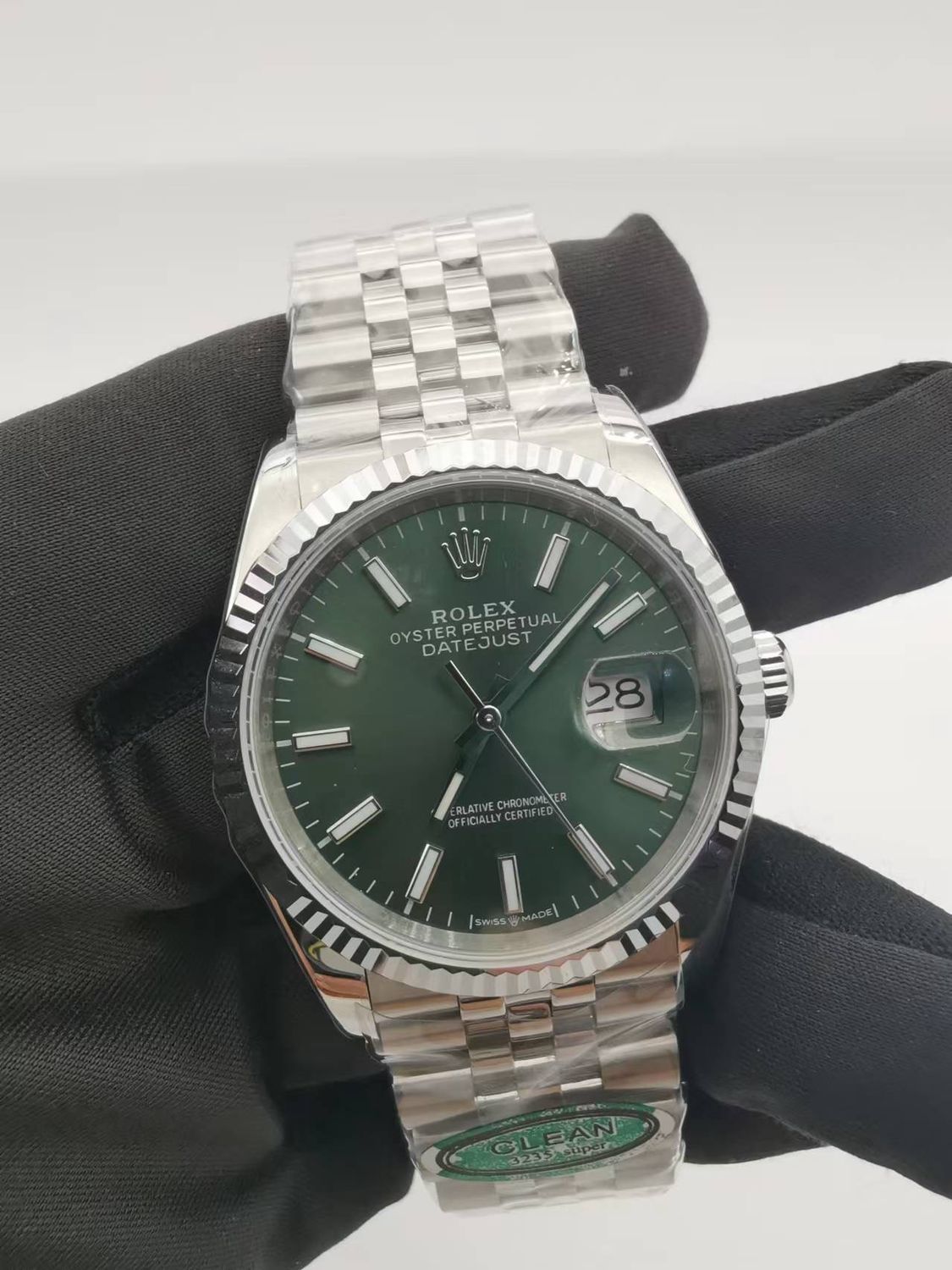 SC DJ 36mm mint green dial