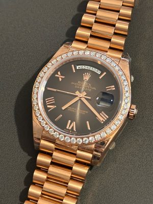 Super Clone Rolex Daydate Ombré Roman figure Dial