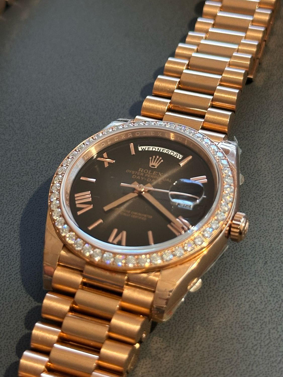 Super Clone DD Ombré Roman figure Dial