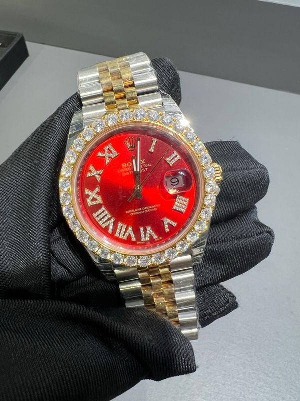 SC Datejust Red Diamond Dot Dial