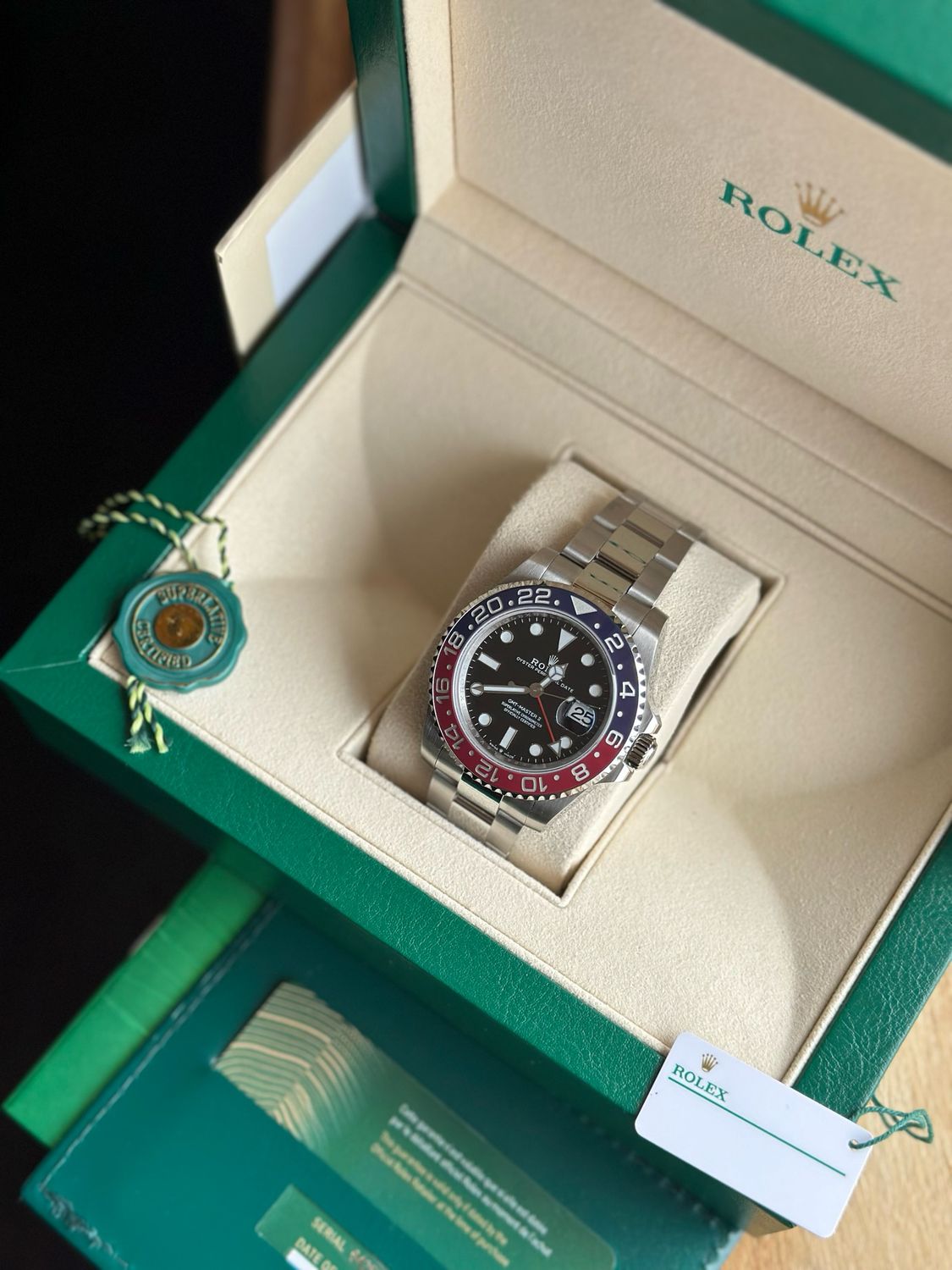 Rolex GMT Pepsi super clone