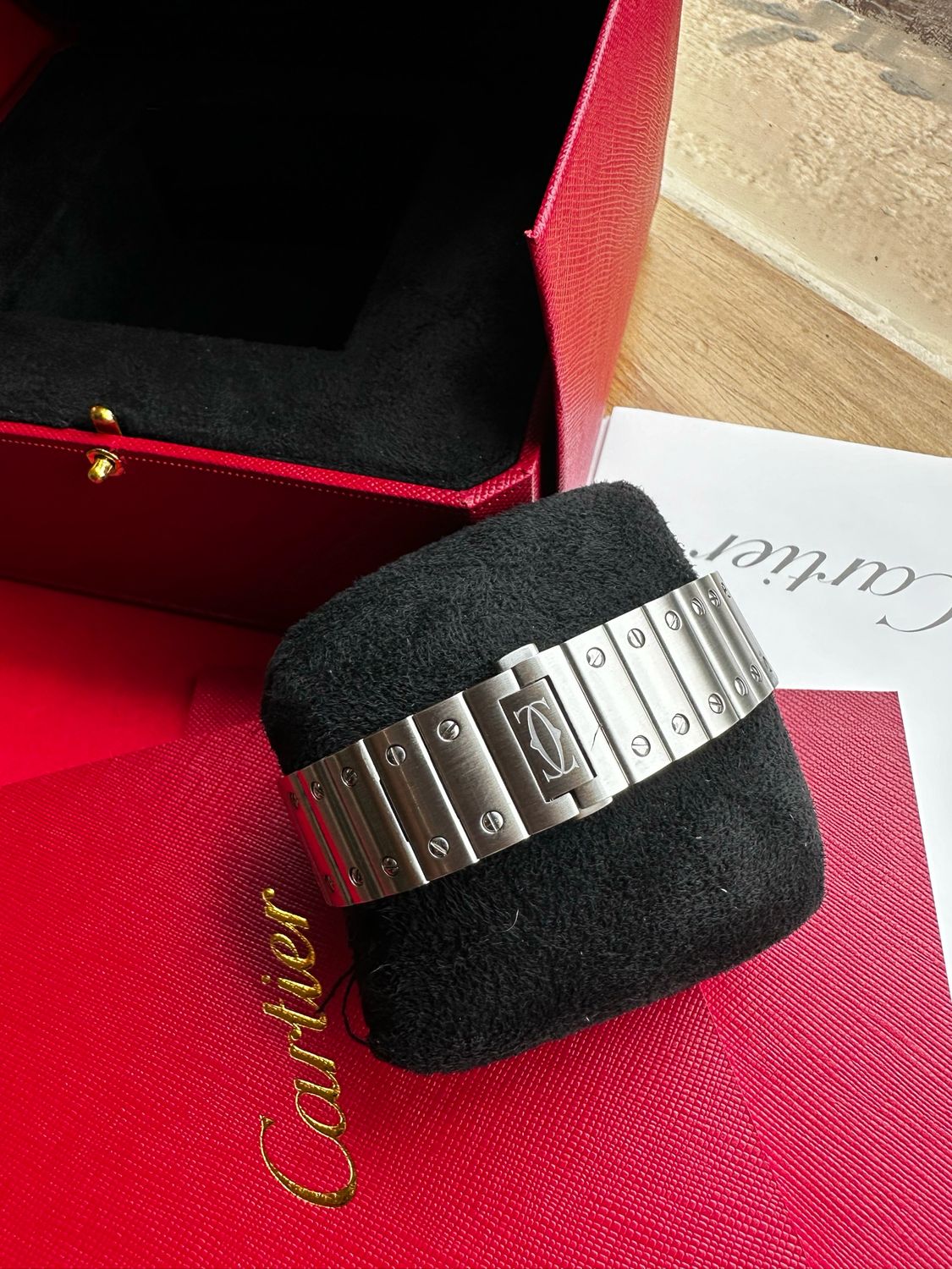 Super Clone Cartier De Santos Large