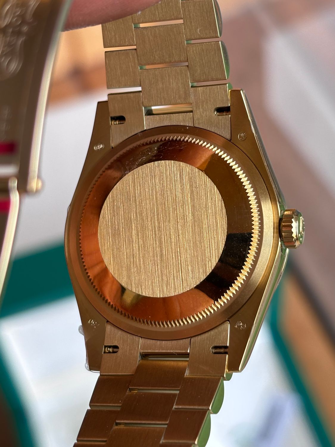 Super Clone DD 36mm Green Ruby Dial