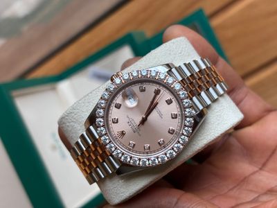Super Clone Rolex Datejust 41 41mm 126331 Rose Two Tone on Jubilee Sundust Dial 2022