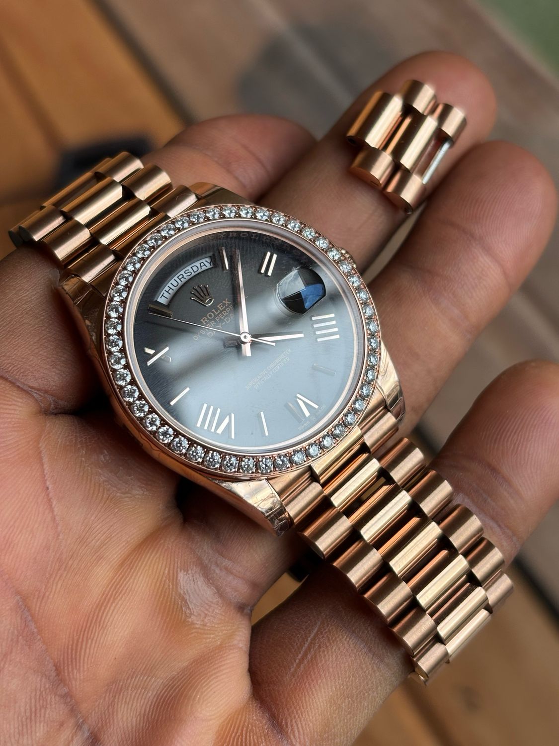 Super Clone DD Ombré Roman figure Dial