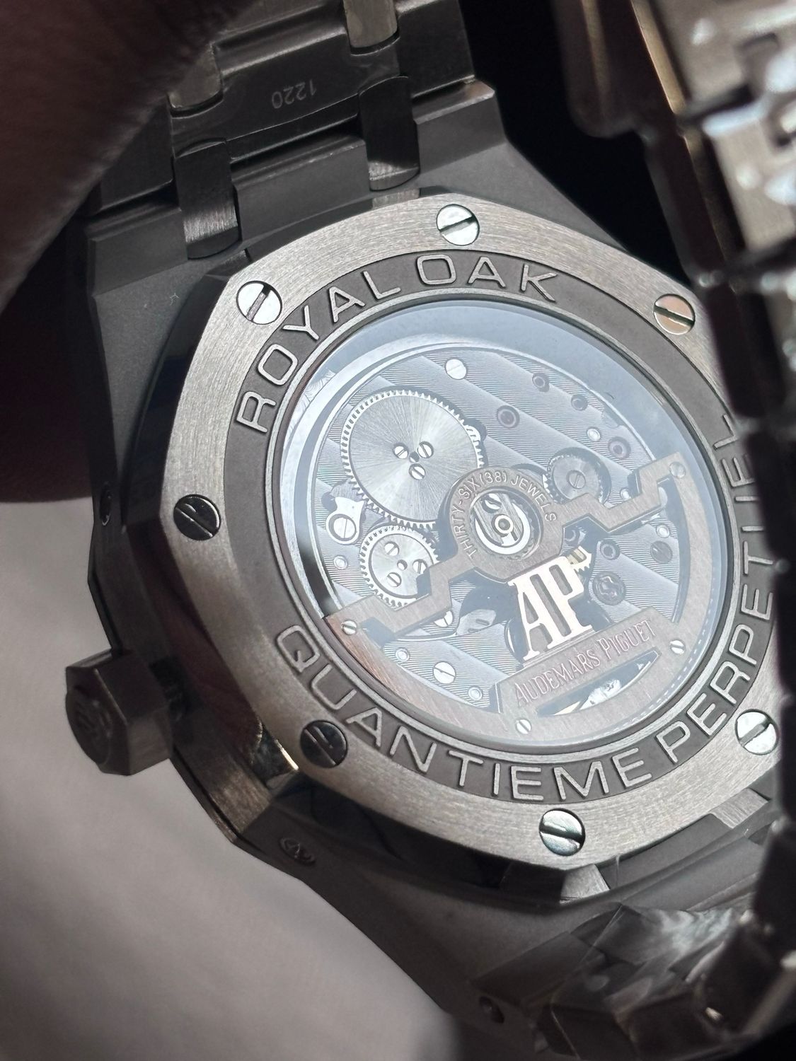 SC Steel Pink Dial Royal Oak