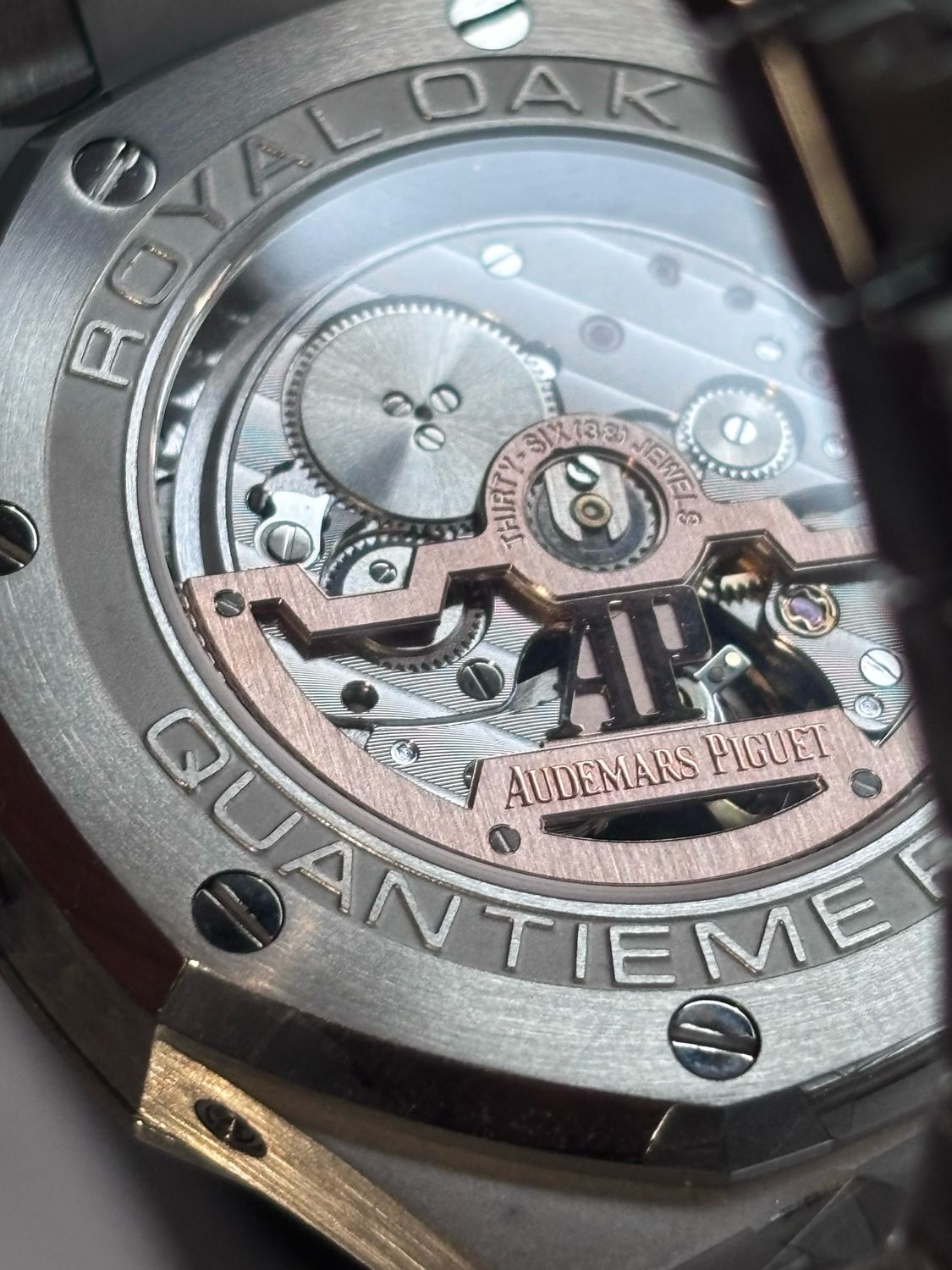 SC Steel Pink Dial Royal Oak