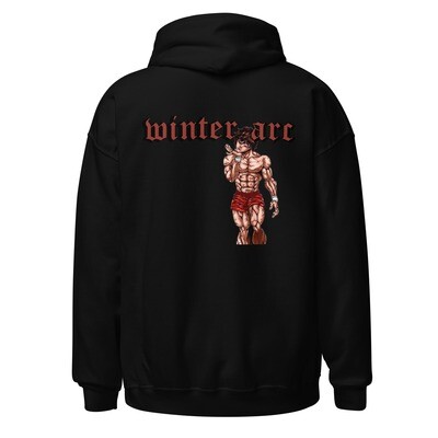 Hoodie with anime theme - Baki Hanma