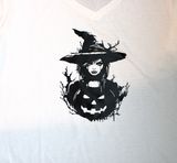 Witch and Pumpkin T-Shirt