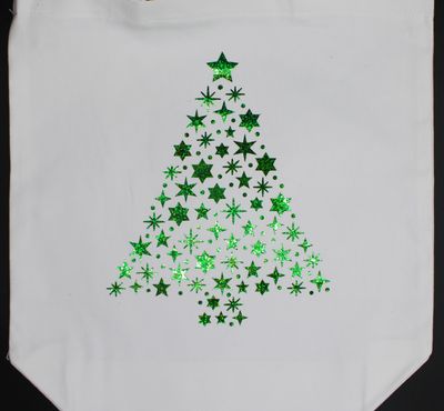 Christmas Tree and Sleigh Tote