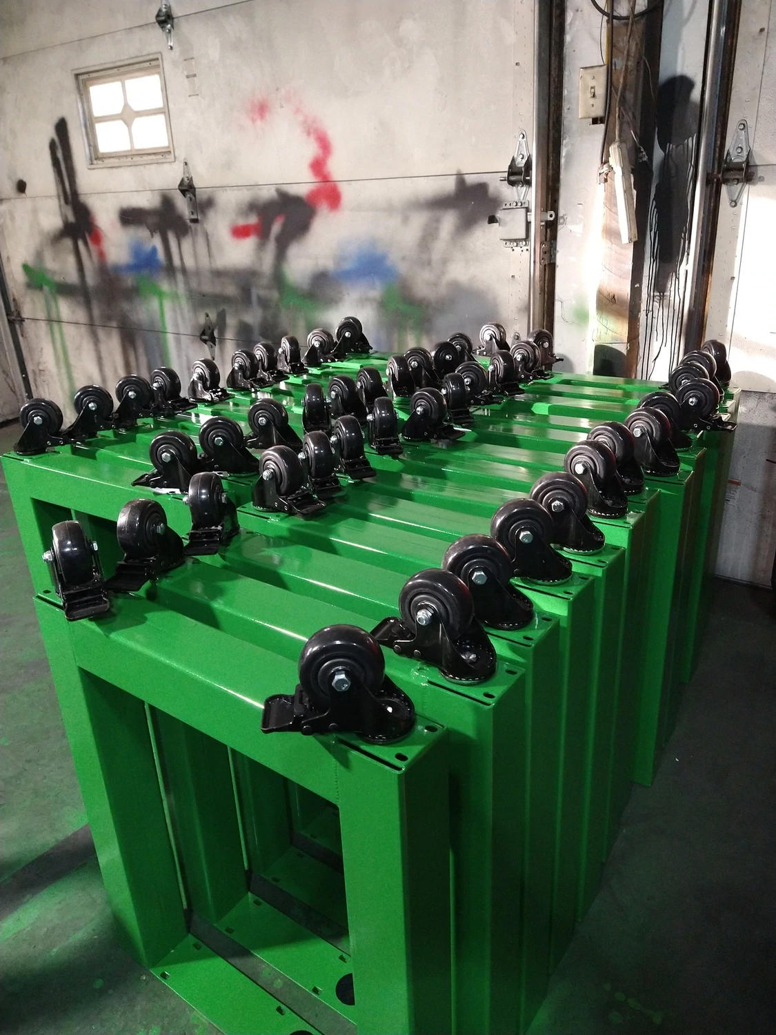 Steel Base With Casters