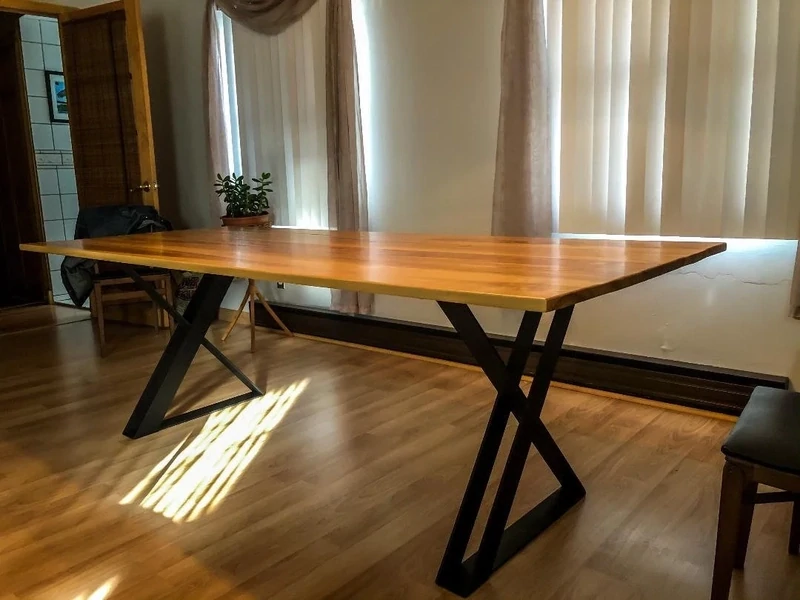 X-Shaped Table Base