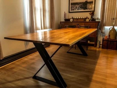 X-Shaped Table Base