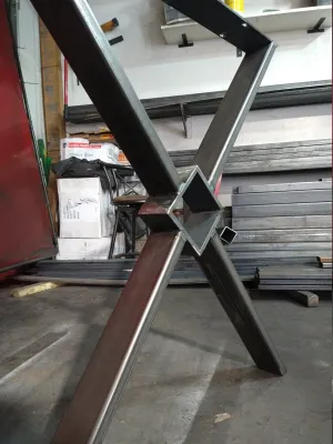 Diamond Shaped Table Base